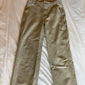 Khaki cargo pants